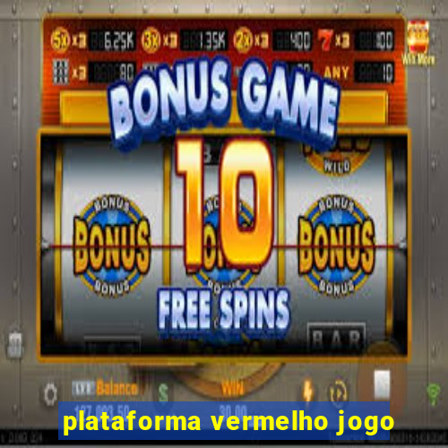 plataforma vermelho jogo